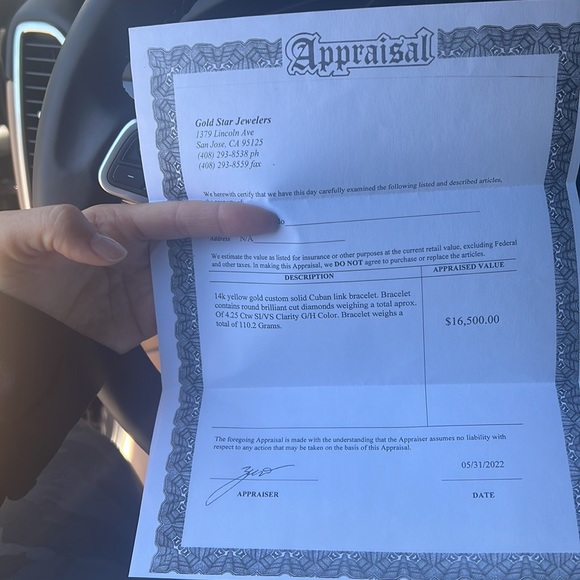 💎Appraised Diamond bracelet - Picture 5 of 10